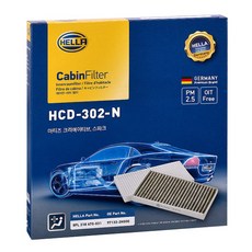 헬라 차량용 에어컨필터, HCD-302-N(스파크, 마티즈 크리에이티브), 1개