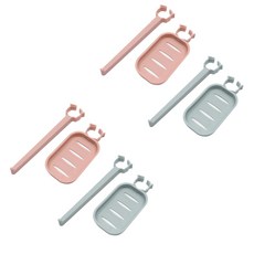 Block Mart水槽毛巾架+肥皂架套組, 隨機發貨, 4套