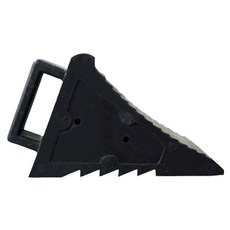 東光安全 高級型輪擋 大型 大型車輛用 巴士用 合成橡膠 3kg DK-309A, 1個