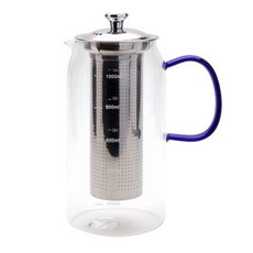 보고 이탈리아노 유리 티 포트 1.2L, 혼합 색상, 1200ml, 1개