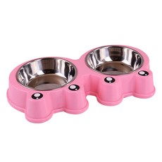 펫코디 개구리 2구 반려동물 식기, A, 1개