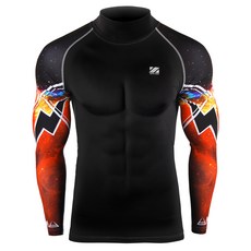 Zipravs 男士壓縮半領打底褲 ZCBS-63