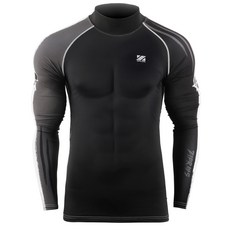 Zipravs 男士壓縮半領打底衫 ZCBS-138