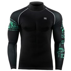 Zipravs 男士壓縮半領打底衫 ZCBS-125