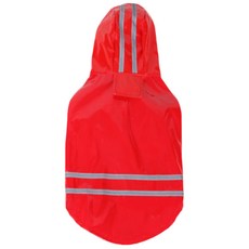 펫나인 강아지와고양이 반사광 스포티 후드우비, 레드, 1개