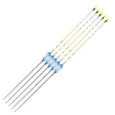 나루예 낚시찌 청수 350mm, 혼합 색상, 5개