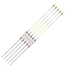 나루예 낚시찌 취향 350mm, 혼합 색상, 5개