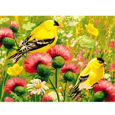 헬로페인팅 그림그리기 DIY 풀 세트 20 x 30 cm EX5225, 혼합 색상, 1개