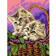 헬로페인팅 그림그리기 DIY 풀 세트 20 x 30 cm EX5283, 혼합 색상, 1개