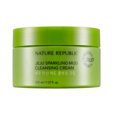NATURE REPUBLIC 濟州碳酸泥卸妝膏, 215毫升, 1個