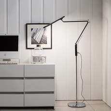 SPiANO Intellion 學習 LED 支架 SL-H858, 黑色的