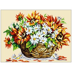 헬로페인팅 DIY 그림그리기 풀세트 20 x 30 cm EX5542, 혼합 색상, 1개