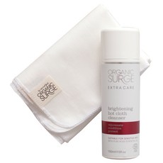 Organic Surge 熱布潔面乳 + Muslin Cloth 潔面套組, 1套