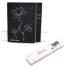 Dr.CLEANER 家用牙刷清潔器+12生肖圖案攜帶式電池牙刷清潔器, 黑色（家用），豬（便攜）, BIO-105（家用）、BIO-201（便攜）