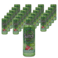 스위치 수박딸기 탄산음료, 237ml, 24개