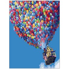 헬로페인팅 DIY 그림그리기 풀세트 20 x 30 cm EX5876, 혼합 색상, 1개
