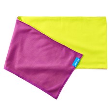 N rit Ice Mate系列涼感毛巾, 紫羅蘭+青檸, 1條