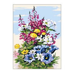 헬로페인팅 DIY 그림그리기 풀세트 30 x 40 cm EX5634, 혼합 색상, 1개