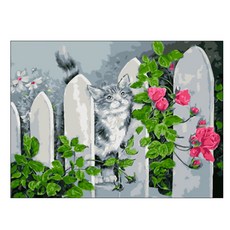 헬로페인팅 DIY 그림그리기 풀세트 30 x 40 cm EX5916, 혼합 색상, 1개