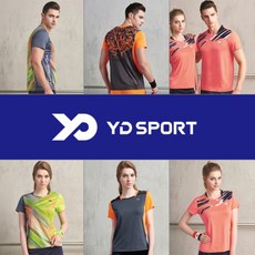 와이디스포츠 여성용 라운드 반팔 티셔츠