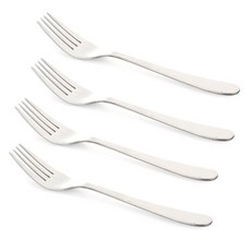 Catkin Lightly 素色西餐叉, 混合顏色, 4個