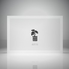 Well Room廚房藝術板 袖珍椰子, 1個