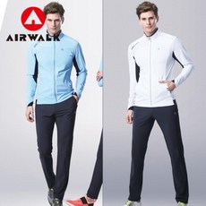 에어워크 남성용 웜업 긴팔 트레이닝복 상하의 세트 7079PB