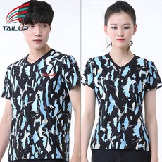 테일업 여성용 테니스 티셔츠 BRT-4758B