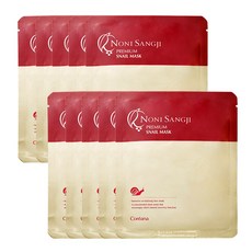 Koreana Noni Sangji 高級蝸牛面膜, 1入, 10包