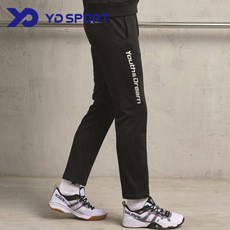 와이디스포츠 트레이닝 배드민턴복 바지 PL1795BK
