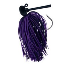 다미끼 디에프 터치 지그 헤드 1/2oz 05 PURPLE/BLACK, 1개