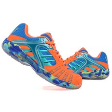 詳見內容訂製Pro Engine 2羽毛球鞋 橘色+藍色 255mm