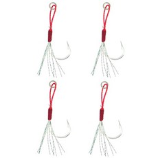 Damiki X Ten釣魚鉤 #18, 4件