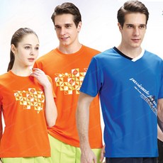 모아 여성용 라운드 반팔 티셔츠 MRT-7541GN Y.그린 XL