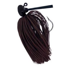 다미끼 디에프 터치 지그 헤드 1/2oz 04 BROWN/BLACK, 1개