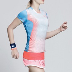 YONEX 女款運動短袖上衣 71TS044FSB+運動短裙 71PS003FCO