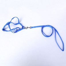 粉紅芒果條紋彩色寵物胸背帶 2.5cm, A, 1個