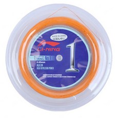 LI-NING 羽毛球拍線 0.65mm 橘色, AXJJ072-5（橙色）