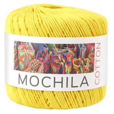 브랜드얀 모칠라코튼 가방소품 뜨개실, 1개, 3노랑