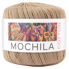 브랜드얀 모칠라코튼 가방소품 뜨개실, 1개, 32베이지