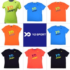 와이디스포츠 여성용 스포츠 반팔 티셔츠