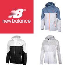 뉴발란스 남성용 뉴레이스 윈드브레이커 NBNA7B6101-04 블루화이트 95(M)