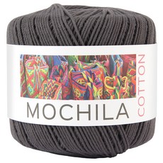 브랜드얀 모칠라코튼 가방소품 뜨개실, 1개, 38진회색