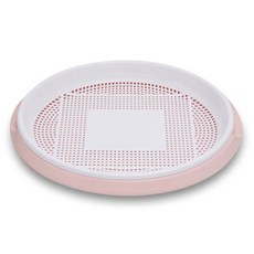 쉐프랑 웰빙 다용도 2중 야채 채반 타원 2p, 혼합색상, 1세트