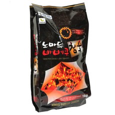 노마드캠핑 바베큐 참숯, 1개