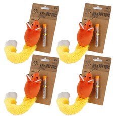 aryko DrMini Cat CATNIP 鼠標玩具 6 厘米, 橘子, 4件