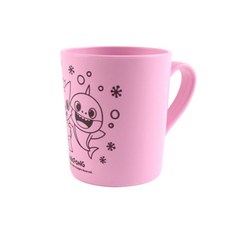 아이조움 핑크퐁 옥수수 키즈 머그, 핑크, 1개