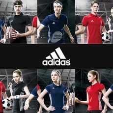 adidas 愛迪達 中性款立領短袖T恤 AJ5273/4/5/7/8/9