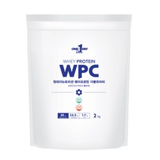 ONE DAY NUTRITION WPC乳清蛋白, 2kg, 1包