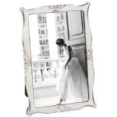 Credis 銀色珍珠艾芙琳寶石相框 35, 鍍銀 + 珍珠, 1個